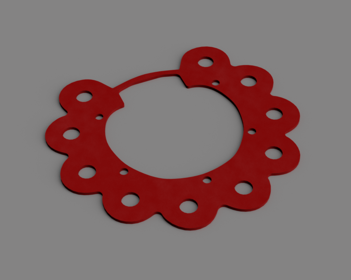 Dyson V10 Dichtung Rot / Gummi