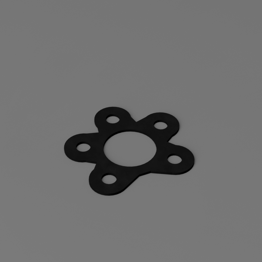 Dyson V6 DC61 DC62 Dichtung (Kit) Dyson Dichtung Schwarz (Teil A) Staubsauger/Ersatzteil