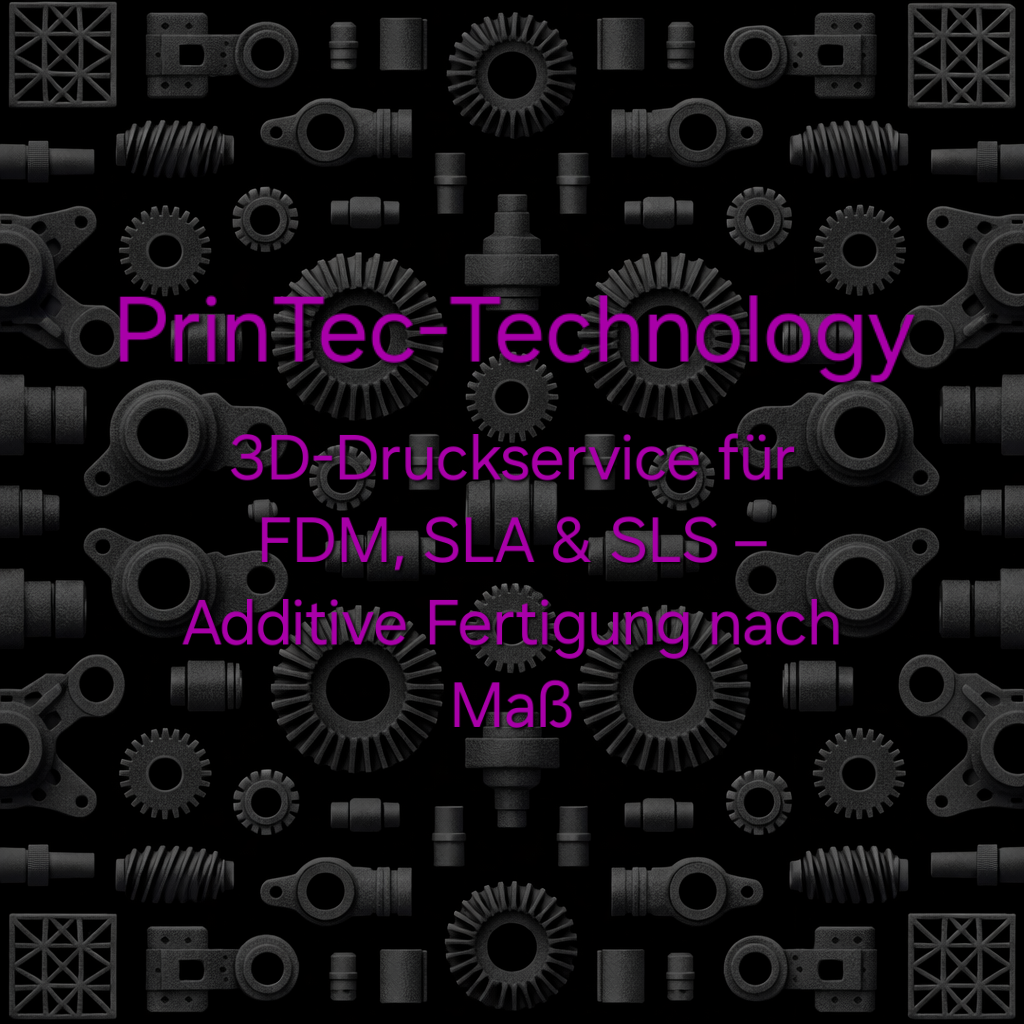 3D-Druckservice für FDM, SLA & SLS – Additive Fertigung nach Maß