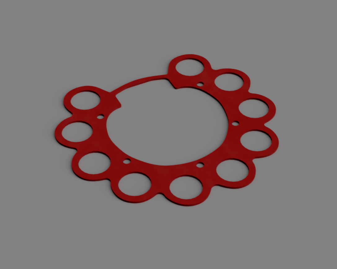 Dyson Gen5Detect Dichtung Rot / Gummi