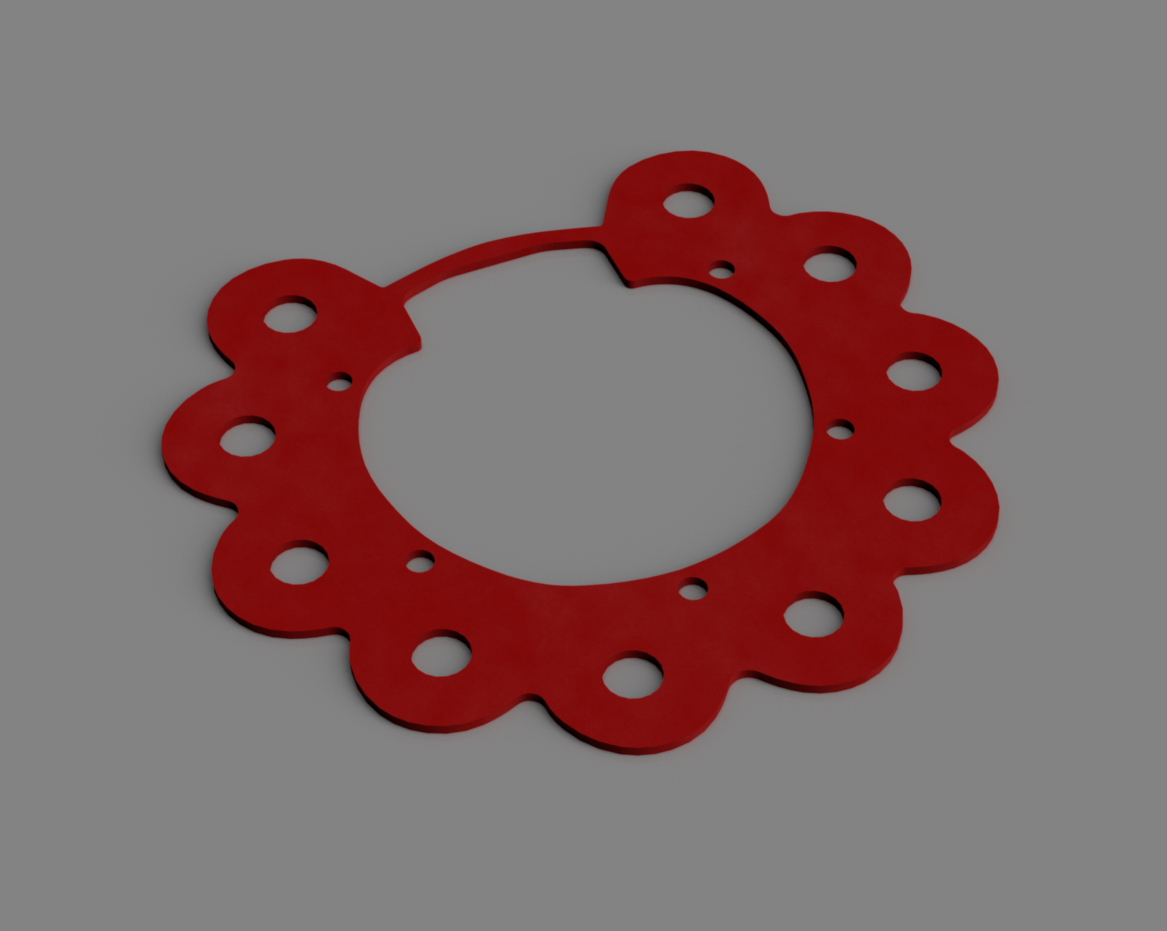 Dyson V11 Dichtung Rot / Gummi