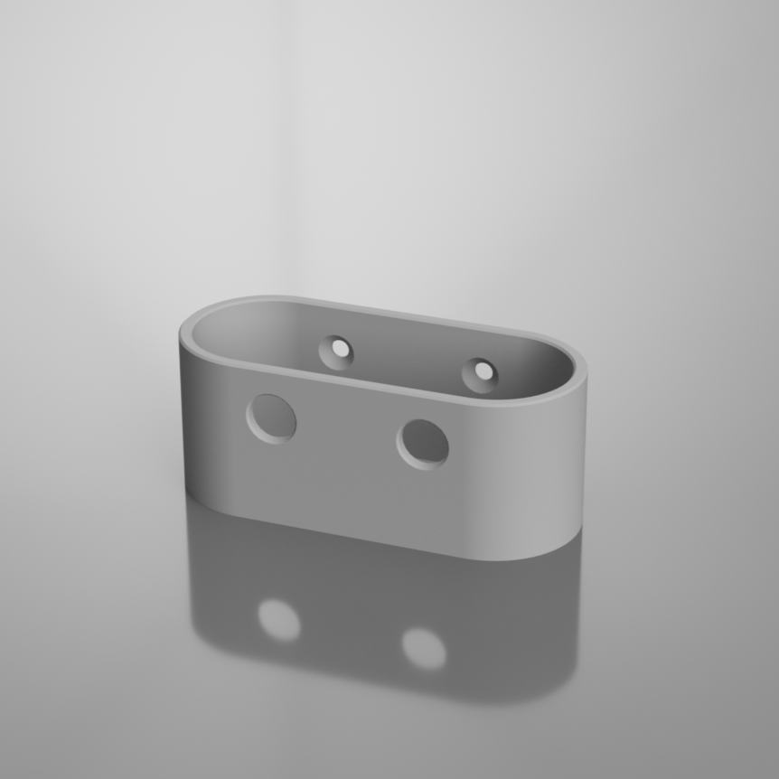 Dyson Wandhalterung (Netzstecker/Netzteil) Grau (#C6C6C6) Halterung