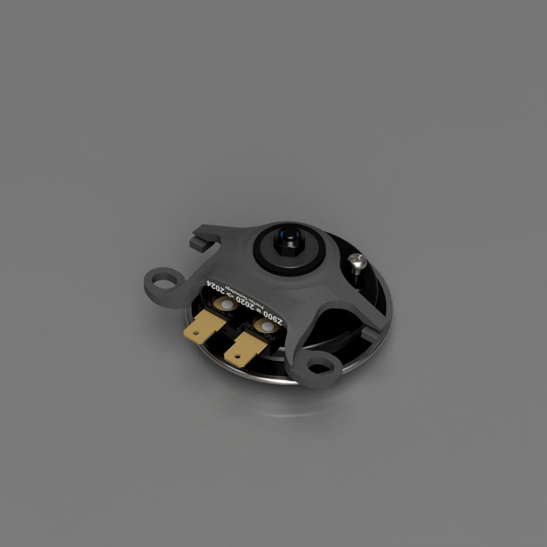 Hupe Verlegekit Halterung versteckt passend für Kawasaki Z900 ab 2020 bis 2024