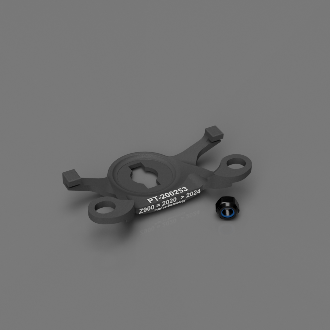 Hupe Verlegekit Halterung versteckt passend für Kawasaki Z900 ab 2020 bis 2024