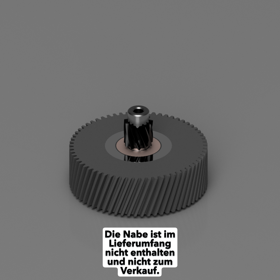 Zahnrad für Reparatur passend für Yamaha PW-S2, PW-X3, PW-XM (E-Bike-Motor)