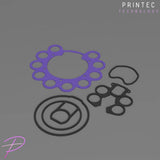 Dyson V15 Dichtung (Kit) Dichtungskit Lila (Basisset) Staubsauger/Ersatzteil