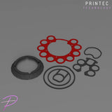 Dyson V15 Dichtung (Kit) Dichtungskit Rot (Komplettset) Staubsauger/Ersatzteil