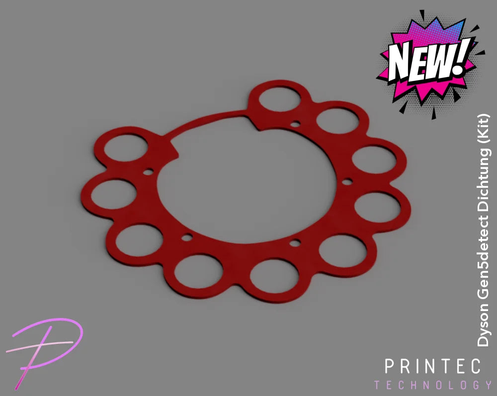 Dyson Gen5Detect Dichtung Rot / Gummi