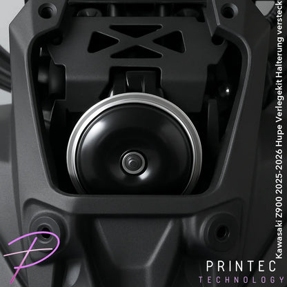 Kawasaki Z900 2025 Hupe Verlegekit Halterung versteckt - originale Hupe Fahrzeugteile