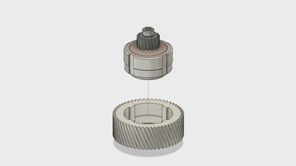 Yamaha PW-X / PW-X2 gear repair (e-bike motor)