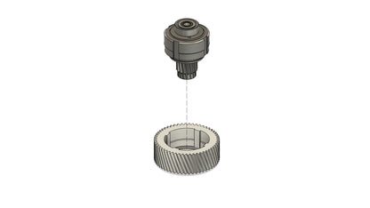 Yamaha PW-X / PW-X2 gear repair (e-bike motor)