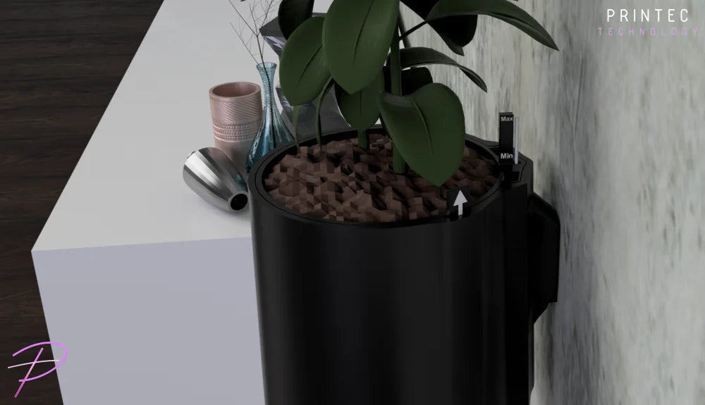 Wand - Blumentopf/Pflanztopf Selbstbewässernd – PrinTec